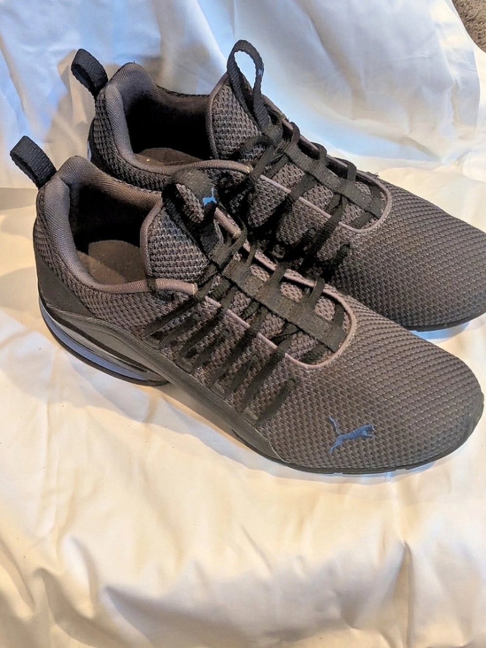 PUMA Viz Runner Rapid Men's Black Athletic Shoes